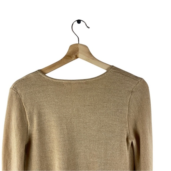 LILLY PULITZER Sariya Wool Blend Metallic Shimmer Sweater Dress Size XS - Picture 8 of 10